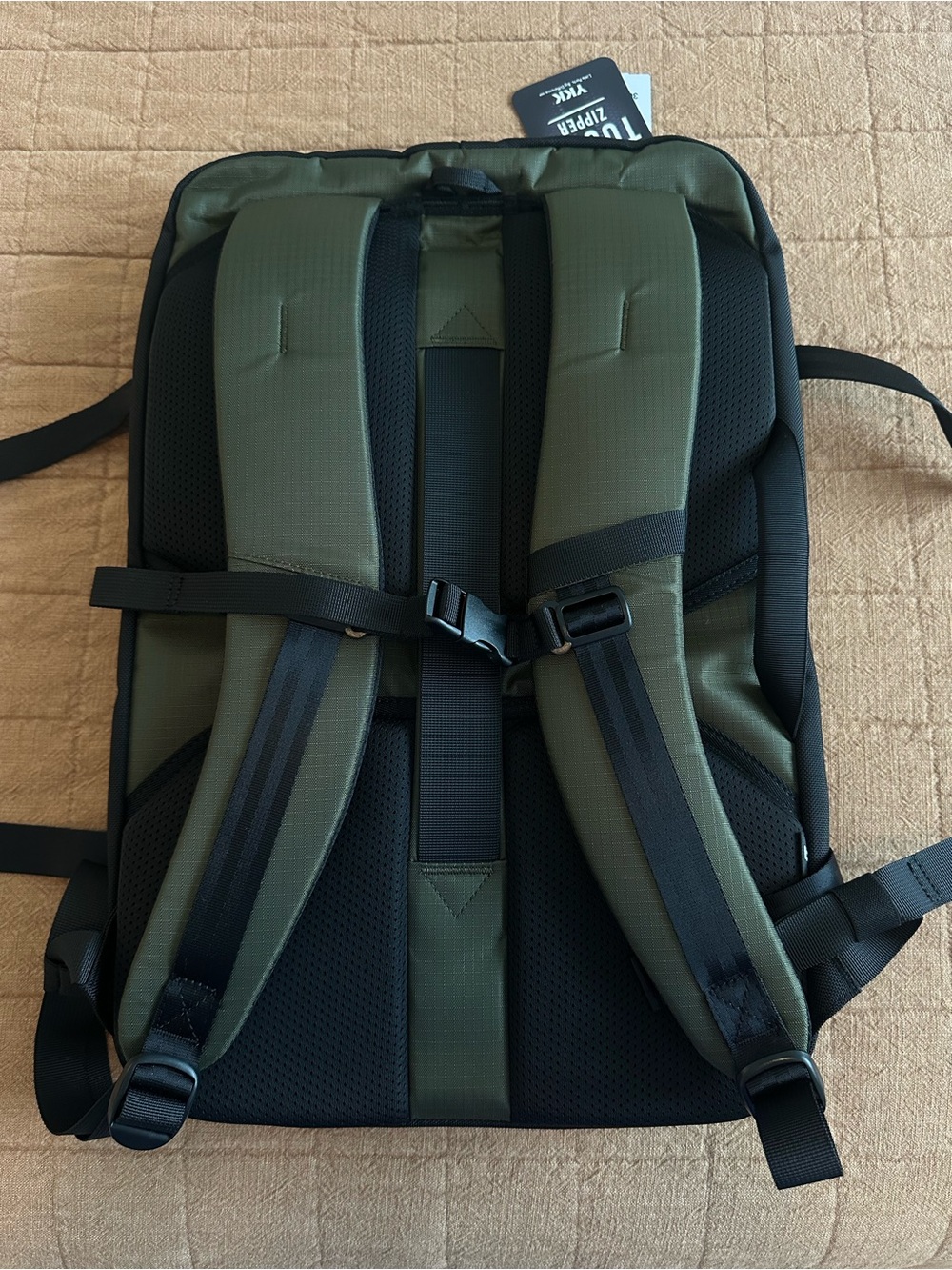 NWT TOMTOC Navigator-T66 Liteway Travel Backpack 40L - Olive Green - Picture 4 of 16